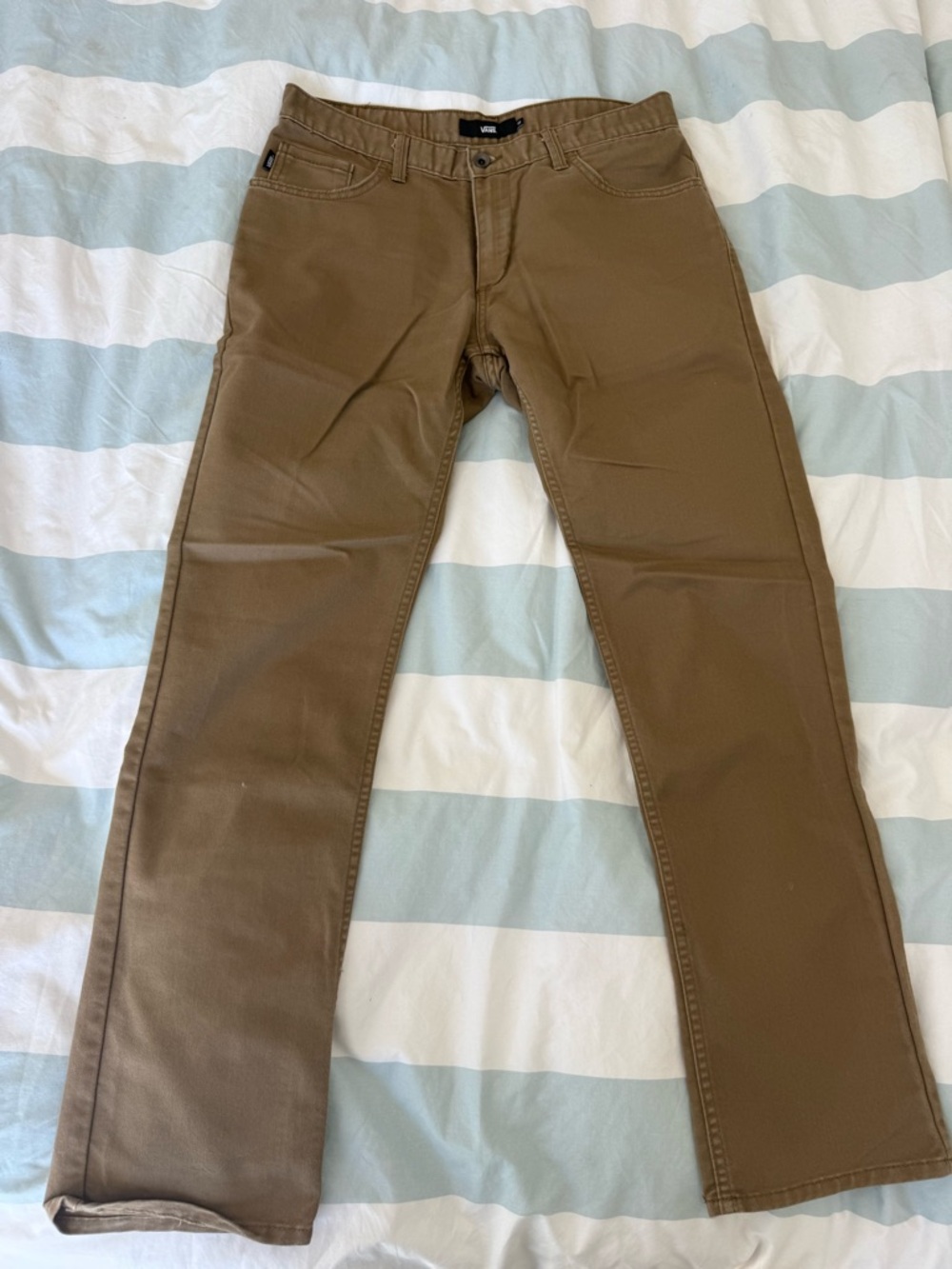 Vans Khaki/Tan Casual Pants